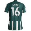 Camisola Manchester United Amad 16 2º Equipamento 2023-24 Manga Curta